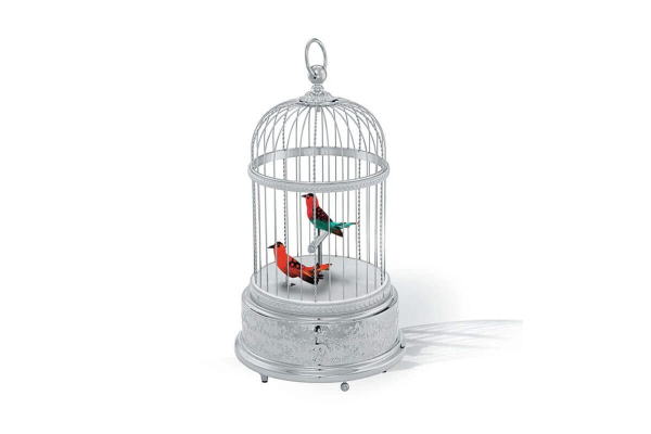 IS[VOLIERE DE LA COUR PHODIUM PLATED